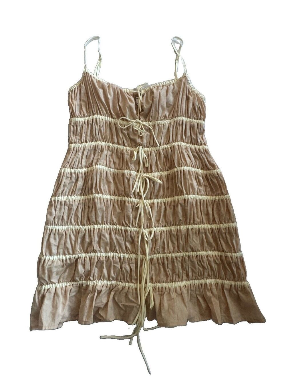 ASOS RUFFLED DRESS SIZE 10 - Picture 1 of 13
